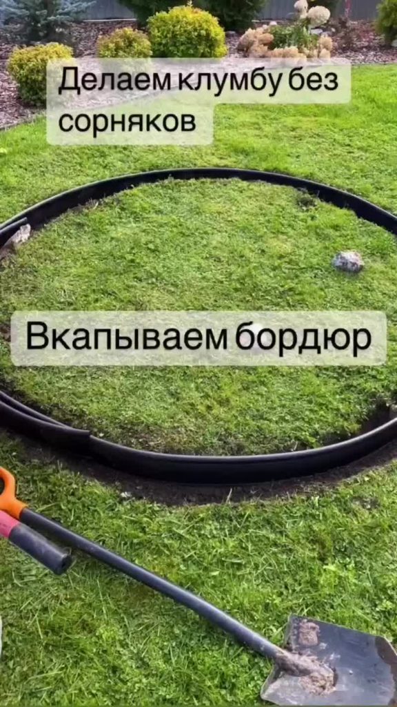 Как правильно сделать клумбу для цветов без сорняков